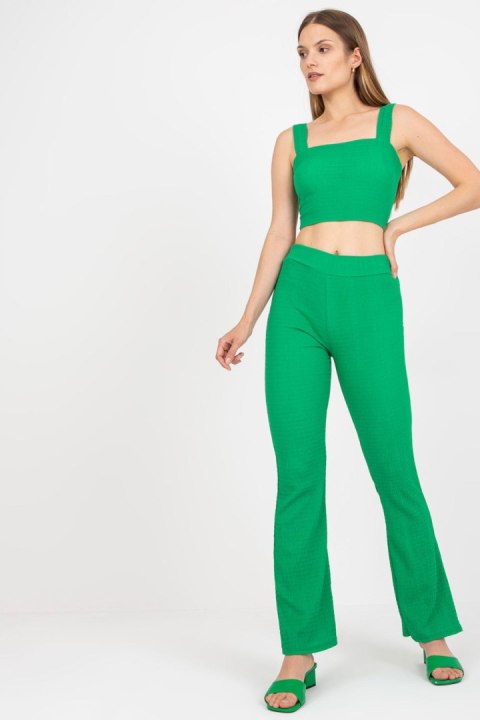 Spodnie Komplet Model DHJ-KMPL-15828 Green - Italy Moda - uniwersalny Spodnie Komplet Model DHJ-KMPL-15828 Green - Italy Moda - uniwersalny