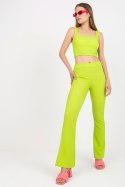 Spodnie Komplet Model DHJ-KMPL-15828 Limonka - Italy Moda - uniwersalny Spodnie Komplet Model DHJ-KMPL-15828 Limonka - Italy Moda - uniwersalny