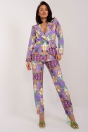 Spodnie Komplet Model DHJ-KMPL-17131.32X Violet - Italy Moda - s Spodnie Komplet Model DHJ-KMPL-17131.32X Violet - Italy Moda - s