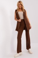 Spodnie Komplet Model DHJ-KMPL-5069.16X Dark Brown - Italy Moda - s Spodnie Komplet Model DHJ-KMPL-5069.16X Dark Brown - Italy Moda - s
