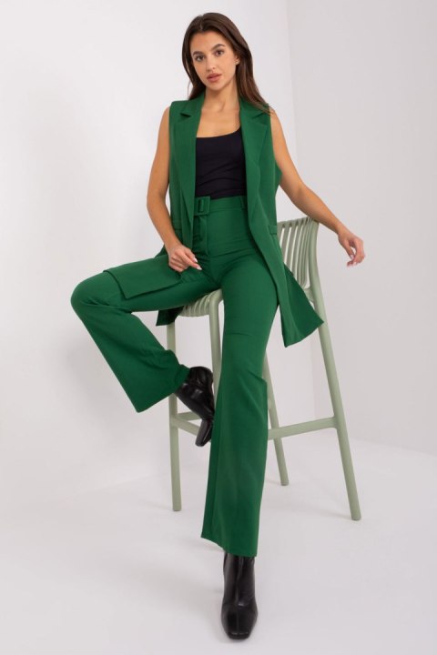 Spodnie Komplet Model DHJ-KMPL-5069.16X Dark Green - Italy Moda - s Spodnie Komplet Model DHJ-KMPL-5069.16X Dark Green - Italy Moda - s