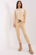 Spodnie Komplet Model DHJ-KMPL-8328.97 Beige - Italy Moda - uniwersalny Spodnie Komplet Model DHJ-KMPL-8328.97 Beige - Italy Moda - uniwersalny
