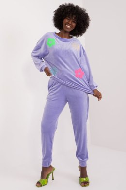 Spodnie Komplet Model DHJ-KMPL-8655.05 Light Violet - Italy Moda - uniwersalny