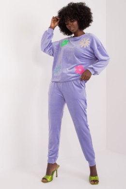 Spodnie Komplet Model DHJ-KMPL-8655.05 Light Violet - Italy Moda - uniwersalny