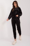 Spodnie Komplet Model DHJ-KMPL-8850.68 Black - Italy Moda - uniwersalny Spodnie Komplet Model DHJ-KMPL-8850.68 Black - Italy Moda - uniwersalny