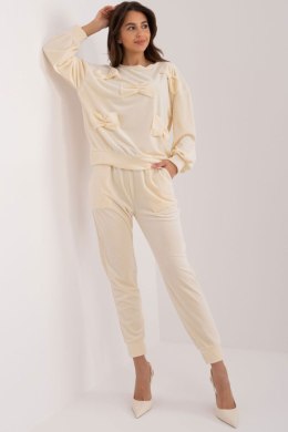 Spodnie Komplet Model DHJ-KMPL-8850.68 Ecru - Italy Moda - uniwersalny