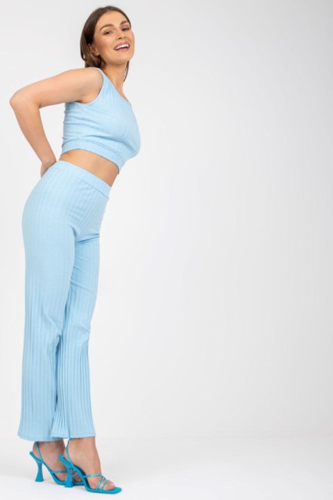 Spodnie Komplet Model DHJ-KMPL-9587.82 Light Blue - Italy Moda - uniwersalny Spodnie Komplet Model DHJ-KMPL-9587.82 Light Blue - Italy Moda - uniwersalny