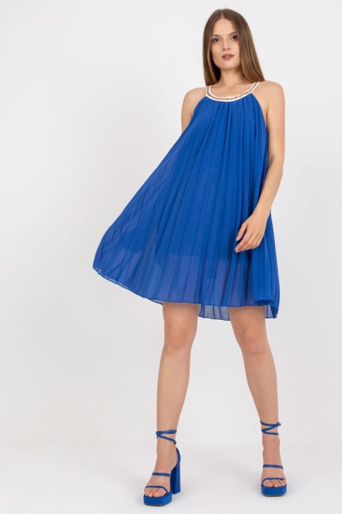 Sukienka Model DHJ-SK-0010.35 Dark Blue - Italy Moda - uniwersalny Sukienka Model DHJ-SK-0010.35 Dark Blue - Italy Moda - uniwersalny