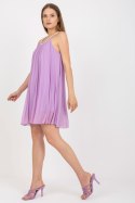 Sukienka Model DHJ-SK-0010.35 Light Violet - Italy Moda - uniwersalny Sukienka Model DHJ-SK-0010.35 Light Violet - Italy Moda - uniwersalny