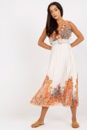 Sukienka Model DHJ-SK-13128.61 Orange - Italy Moda - uniwersalny