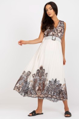 Sukienka Model DHJ-SK-13128.61 White/Black - Italy Moda - uniwersalny