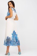 Sukienka Model DHJ-SK-13128.61 White/Blue - Italy Moda - uniwersalny