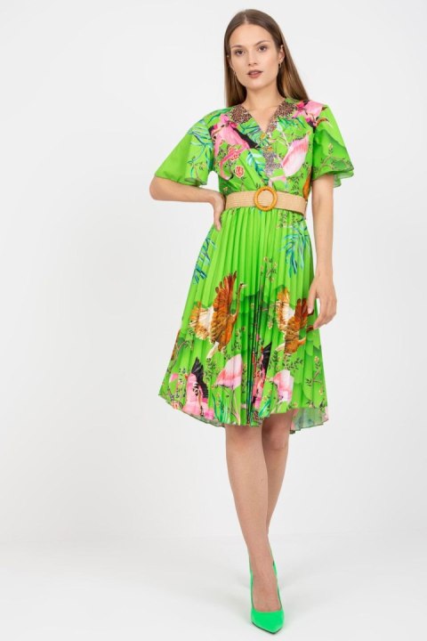 Sukienka Model DHJ-SK-15817.32 Light Green - Italy Moda - uniwersalny