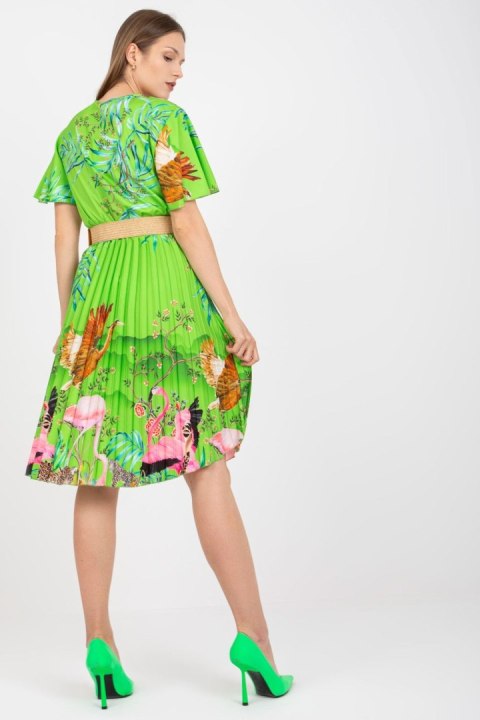 Sukienka Model DHJ-SK-15817.32 Light Green - Italy Moda - uniwersalny Sukienka Model DHJ-SK-15817.32 Light Green - Italy Moda - uniwersalny