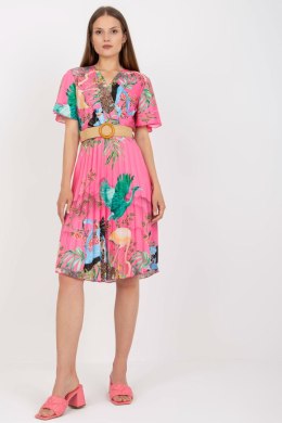 Sukienka Model DHJ-SK-15817.32 Pink - Italy Moda - uniwersalny