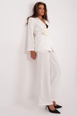 Marynarka Model DHJ-MA-18973.30 Ecru - Italy Moda - uniwersalny