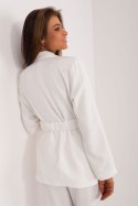 Marynarka Model DHJ-MA-18973.30 Ecru - Italy Moda - uniwersalny Marynarka Model DHJ-MA-18973.30 Ecru - Italy Moda - uniwersalny
