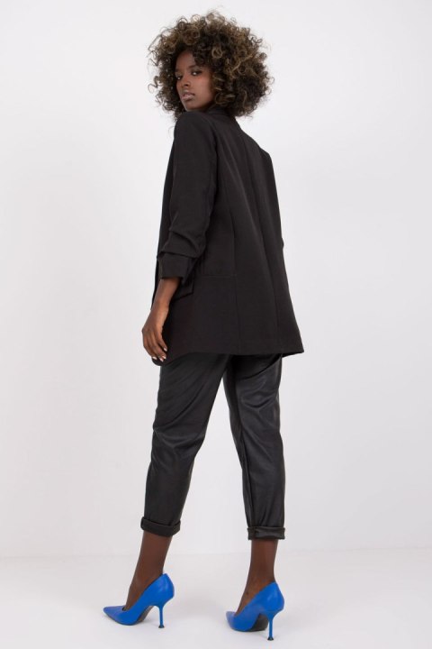 Marynarka Model DHJ-MA-7684.15P Black - Italy Moda - XL Marynarka Model DHJ-MA-7684.15P Black - Italy Moda - XL