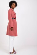 Płaszcz Damski Model DHJ-PL-2861.91 Dark Pink - Italy Moda - uniwersalny
