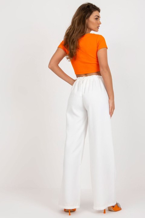 Spodnie Damskie Model DHJ-SP-15679-1.29X Ecru - Italy Moda - XL Spodnie Damskie Model DHJ-SP-15679-1.29X Ecru - Italy Moda - XL
