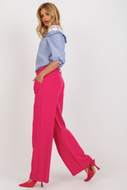Spodnie Damskie Model DHJ-SP-15679-1.30X Dark Pink - Italy Moda - L