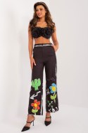 Spodnie Damskie Model DHJ-SP-18857.31 Black - Italy Moda - uniwersalny Spodnie Damskie Model DHJ-SP-18857.31 Black - Italy Moda - uniwersalny