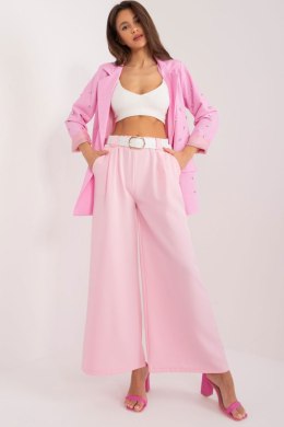 Spodnie Damskie Model DHJ-SP-5583.88 Light Pink - Italy Moda - uniwersalny