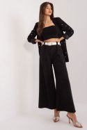 Spodnie Damskie Model DHJ-SP-5583.97 Black - Italy Moda - uniwersalny Spodnie Damskie Model DHJ-SP-5583.97 Black - Italy Moda - uniwersalny