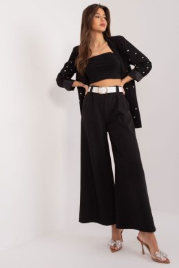 Spodnie Damskie Model DHJ-SP-5583.97 Black - Italy Moda - uniwersalny