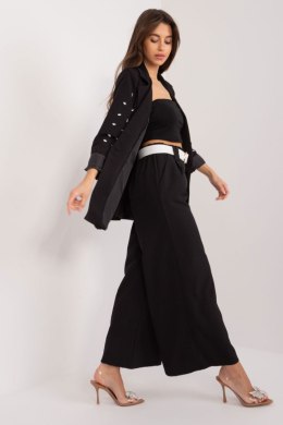 Spodnie Damskie Model DHJ-SP-5583.97 Black - Italy Moda - uniwersalny