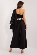 Spodnie Damskie Model DHJ-SP-5583.97 Black - Italy Moda - uniwersalny Spodnie Damskie Model DHJ-SP-5583.97 Black - Italy Moda - uniwersalny
