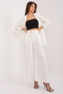 Spodnie Damskie Model DHJ-SP-5583.97 Ecru - Italy Moda - uniwersalny Spodnie Damskie Model DHJ-SP-5583.97 Ecru - Italy Moda - uniwersalny