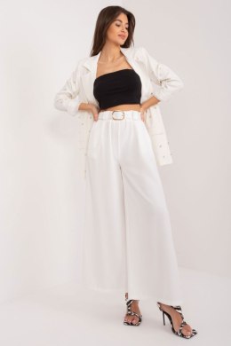 Spodnie Damskie Model DHJ-SP-5583.97 Ecru - Italy Moda - uniwersalny