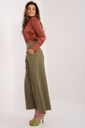 Spodnie Damskie Model DHJ-SP-7723.09 Khaki - Italy Moda - XL Spodnie Damskie Model DHJ-SP-7723.09 Khaki - Italy Moda - XL