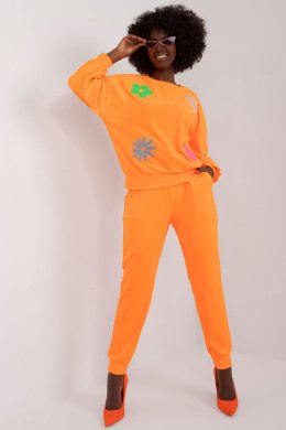 Spodnie Komplet Model DHJ-KMPL-8655.05 Fluo Orange - Italy Moda - uniwersalny