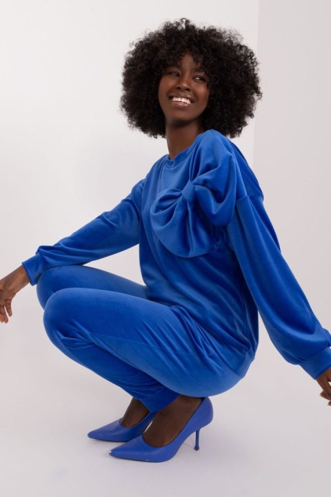 Spodnie Komplet Model DHJ-KMPL-8831.14X Cobalt - Italy Moda - uniwersalny Spodnie Komplet Model DHJ-KMPL-8831.14X Cobalt - Italy Moda - uniwersalny
