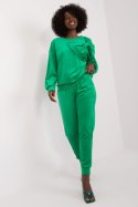 Spodnie Komplet Model DHJ-KMPL-8831.14X Green - Italy Moda - uniwersalny Spodnie Komplet Model DHJ-KMPL-8831.14X Green - Italy Moda - uniwersalny