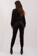 Spodnie Komplet Model DHJ-KMPL-8870.59 Black - Italy Moda - uniwersalny Spodnie Komplet Model DHJ-KMPL-8870.59 Black - Italy Moda - uniwersalny