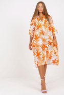 Sukienka Model DHJ-SK-1077.84 Orange - Italy Moda - uniwersalny
