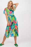 Sukienka Model DHJ-SK-13769.66P Green - Italy Moda - uniwersalny
