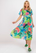 Sukienka Model DHJ-SK-13769.66P Green - Italy Moda - uniwersalny