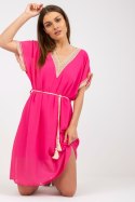 Sukienka Model DHJ-SK-1508.12 Dark Pink - Italy Moda - uniwersalny
