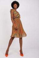 Sukienka Model DHJ-SK-N13198.44 Orange - Italy Moda - uniwersalny