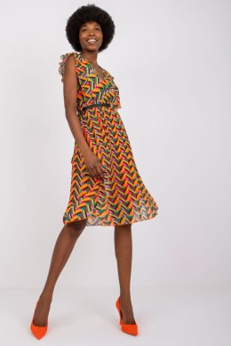 Sukienka Model DHJ-SK-N13198.44 Orange - Italy Moda - uniwersalny