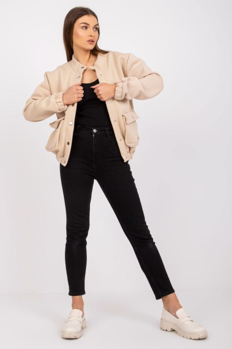Bluza Damska Model EM-BL-633.13X Beige - Ex Moda - uniwersalny Bluza Damska Model EM-BL-633.13X Beige - Ex Moda - uniwersalny