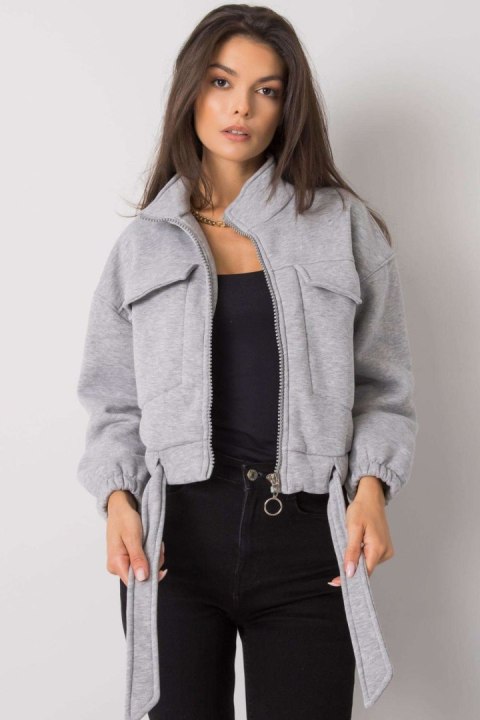 Bluza Damska Model EM-BL-638.37P Grey - Ex Moda - L Bluza Damska Model EM-BL-638.37P Grey - Ex Moda - L
