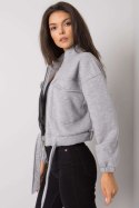 Bluza Damska Model EM-BL-638.37P Grey - Ex Moda - L Bluza Damska Model EM-BL-638.37P Grey - Ex Moda - L