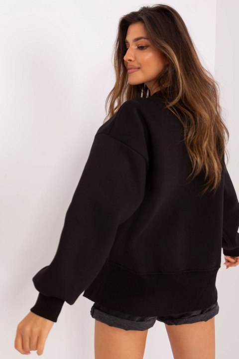 Bluza Damska Model EM-BL-757.83P Black - Ex Moda - uniwersalny Bluza Damska Model EM-BL-757.83P Black - Ex Moda - uniwersalny