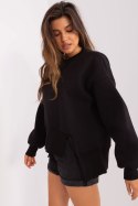 Bluza Damska Model EM-BL-757.83P Black - Ex Moda - uniwersalny Bluza Damska Model EM-BL-757.83P Black - Ex Moda - uniwersalny