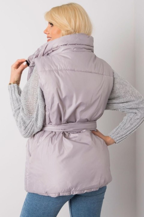 Kamizelka Model EM-KZ-611.40X Grey - Ex Moda - S/M Kamizelka Model EM-KZ-611.40X Grey - Ex Moda - S/M